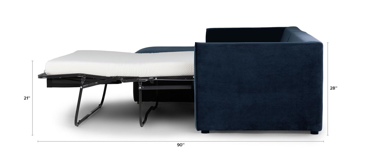 Oneira-Tidal-Blue-Left-Sofa-Bed-8